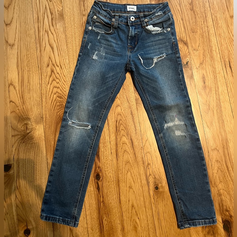 Hudson size 7 jeans with waste adjustment